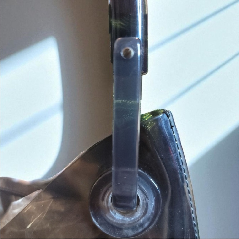 Gucci Bamboo Vinyl Transparent Shoulder Bag with Gucci pouch - Picture 7 of 17